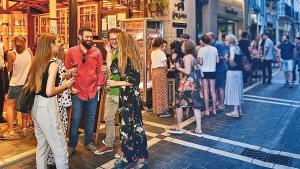 Bares de pinchos en el centro de Pamplona.