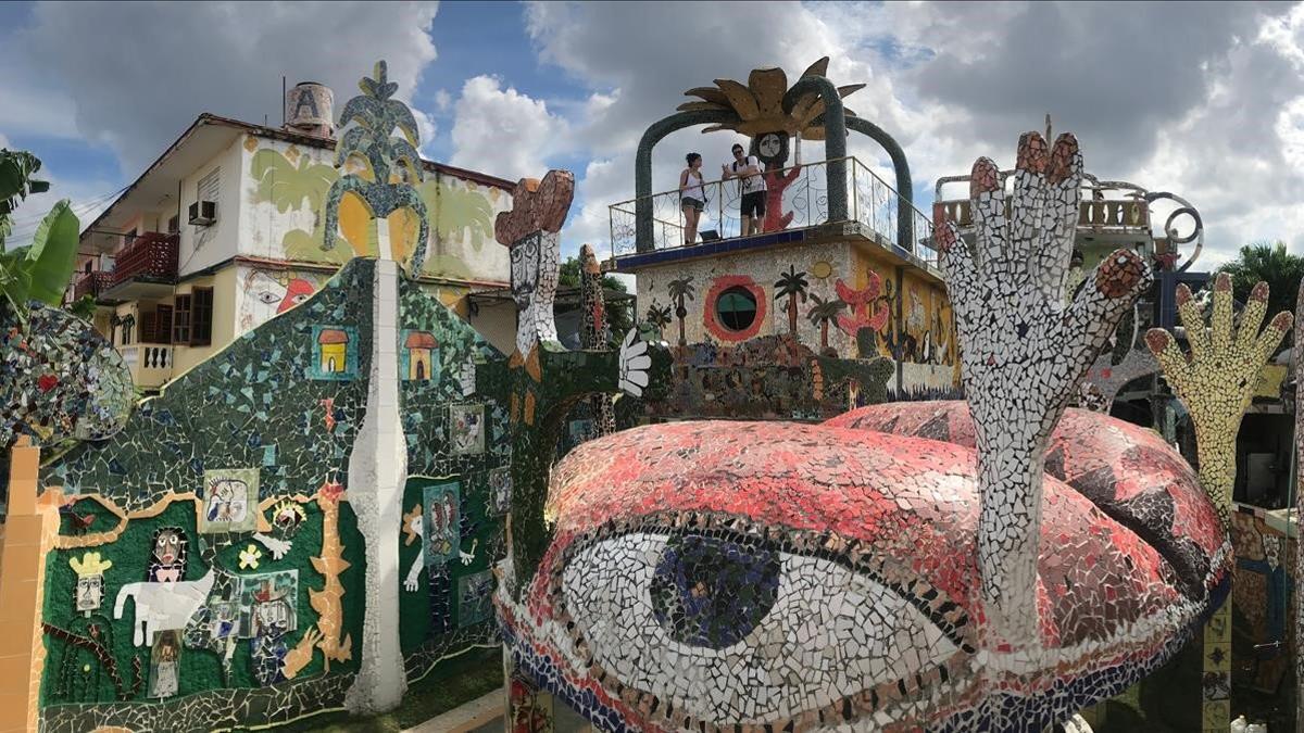 Una imagen del barrio de Jaimanitas de La Habana, donde está el proyecto del artista José Fuster