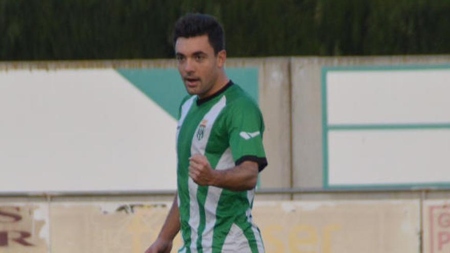 Marc Mas en un partit d&#039;aquesta temporada