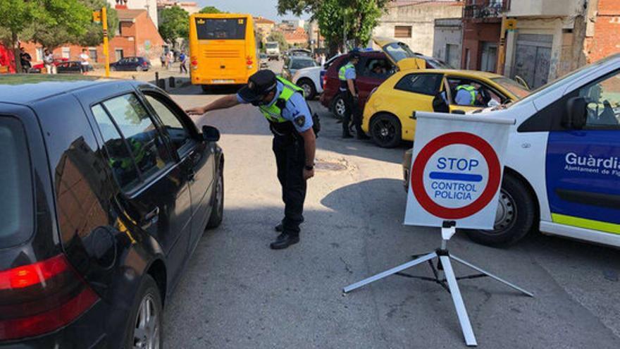 Operatiu policial de la zona oest de Figueres