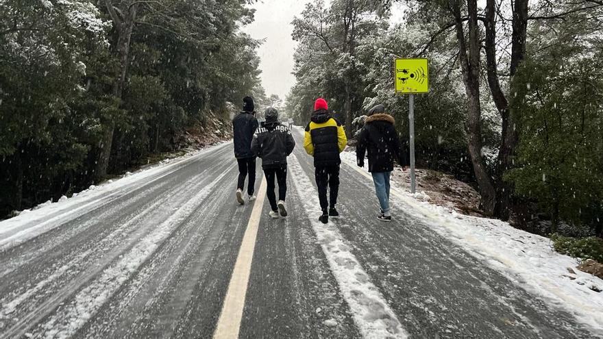 Sehenswürdigkeit Schnee auf Mallorca - neue Bilder aus der Tramuntana