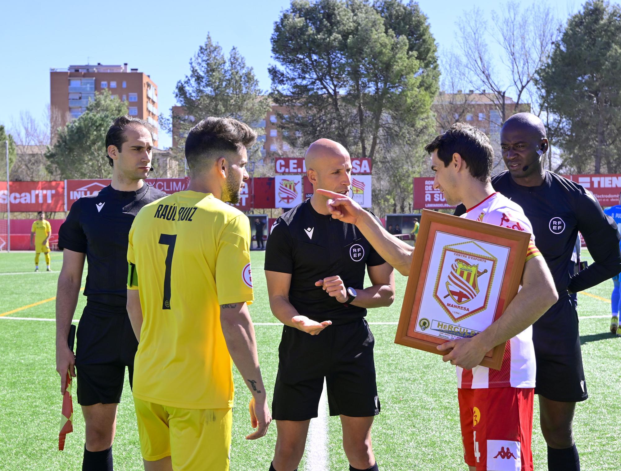 Empate del Hércules en Manresa (0-0)