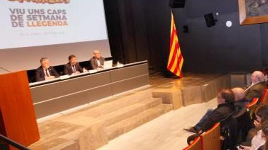 «Catalunya, hola família!» es va presentar, ahir, a Girona.