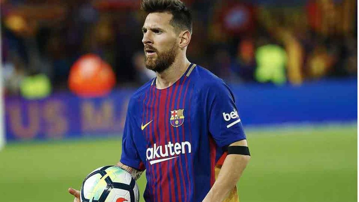 Messi se llevó otro balón a su casa