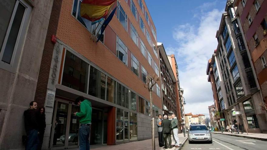 Edificio de los Juzgados de Avilés.