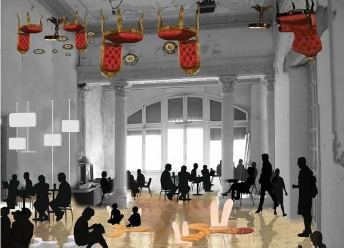 Infografía sobre cómo quedaría el Palacio de Rubalcava.