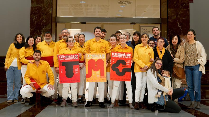 Castells y muixerangues, unidos para la Magdalena 2024