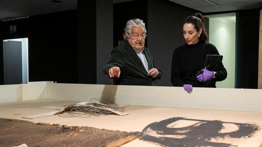 La Fundación Bancaja preparada la exposición 'Tàpies. Última década'