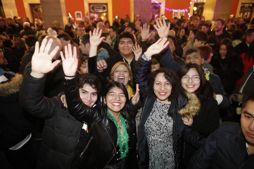 Nochevieja 2019 en Gijón