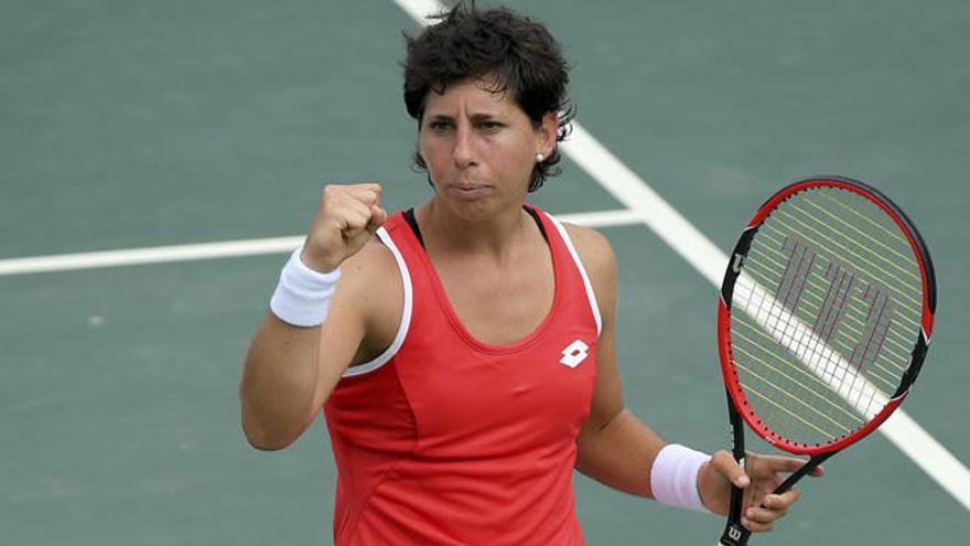 La tenista española, Carla Suárez.