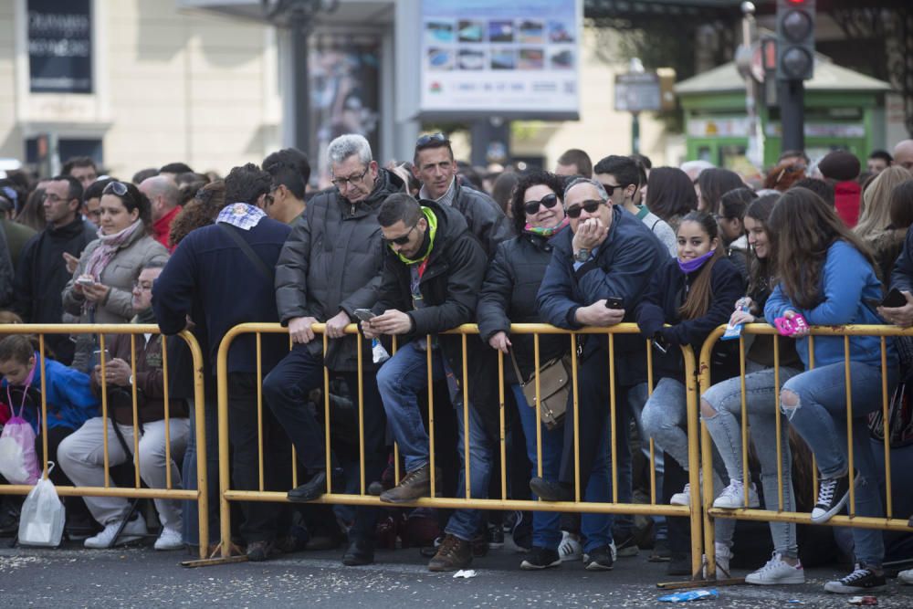 Búscate en la mascletà del 15 de marzo