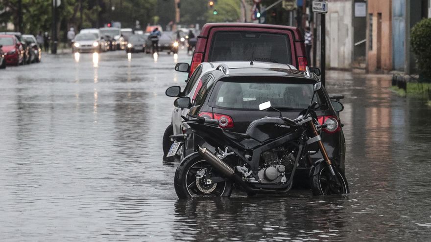 Las tormentas de granizo dejan casi 400 rayos en poco más de tres horas en Asturias