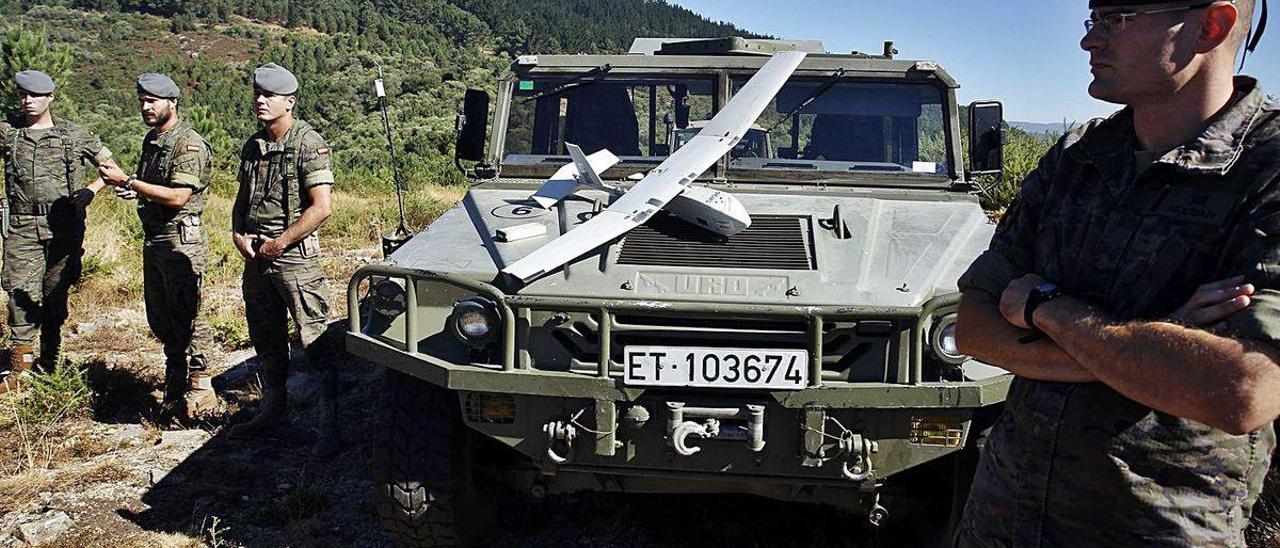 La Brilat volverá a utilizar sus aviones no tripulados en la vigilancia de los montes este verano.