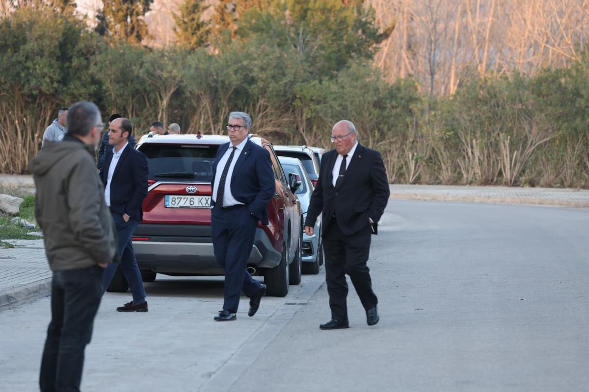 Familiares y amigos despiden a Tejero en Xàtiva