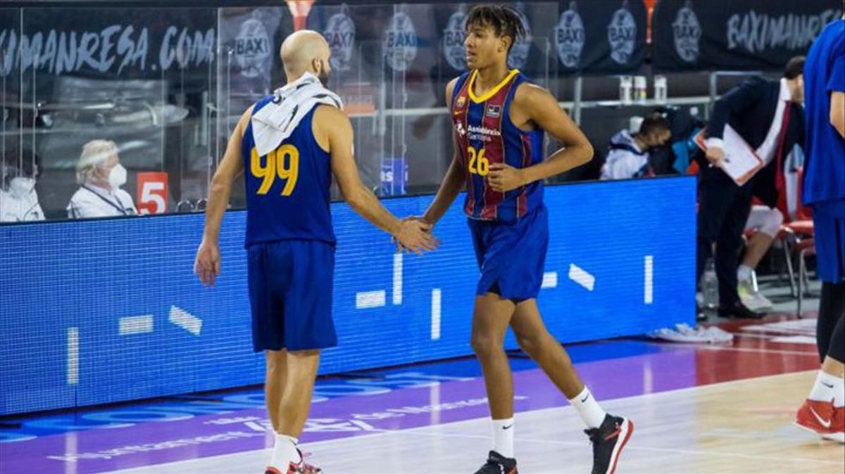 Caicedo debutó el sábado en el Nou Congost