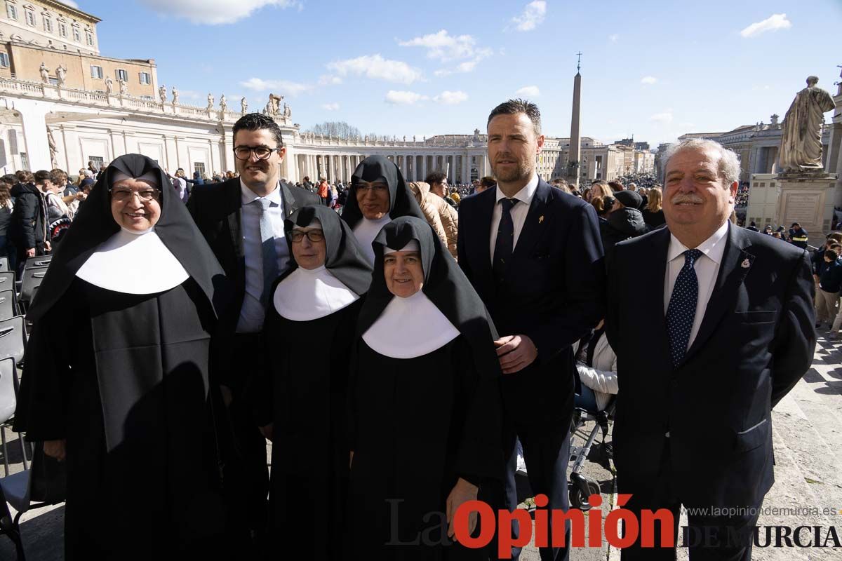 Así se ha vivido la presentación del Año Jubilar de Caravaca en Roma