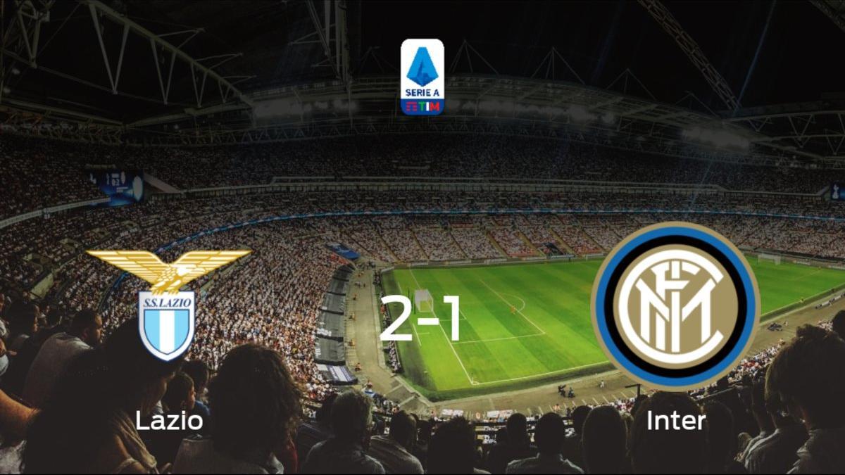 Triunfo del Lazio ante el Inter (2-1)