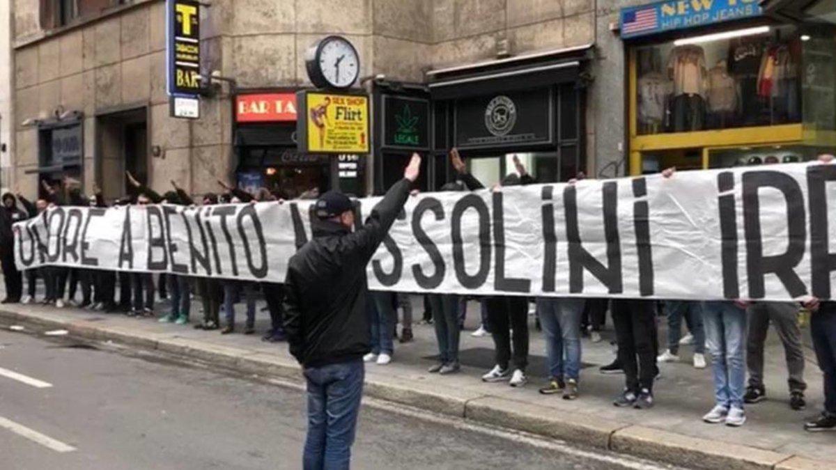 Los ultra de la Lazio han indignado a Italia