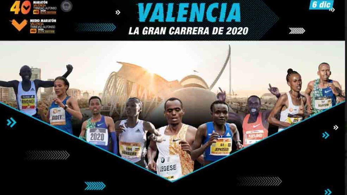 Maratón Valencia ha anunciado sus primeros participantes