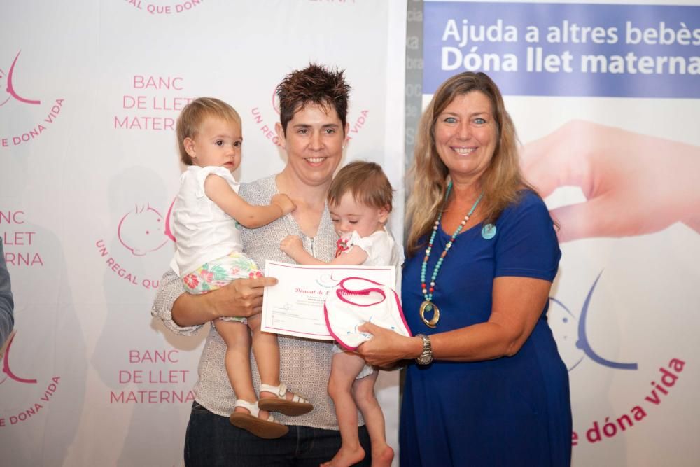 Homenaje a 53 madres que en 2018 donaron 302,5 litros de leche materna