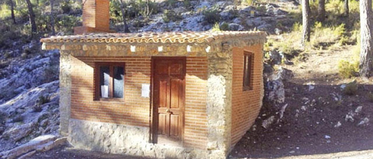 Refugio de Font de Vivens, en Alicante.