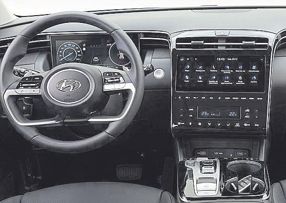Interior del Hyundai Tucson