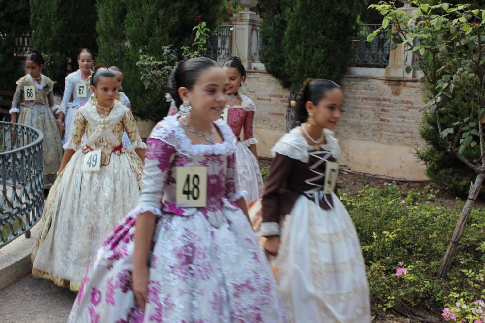 Los Jardines de Monforte acogieron la prueba de las infantiles con moño único