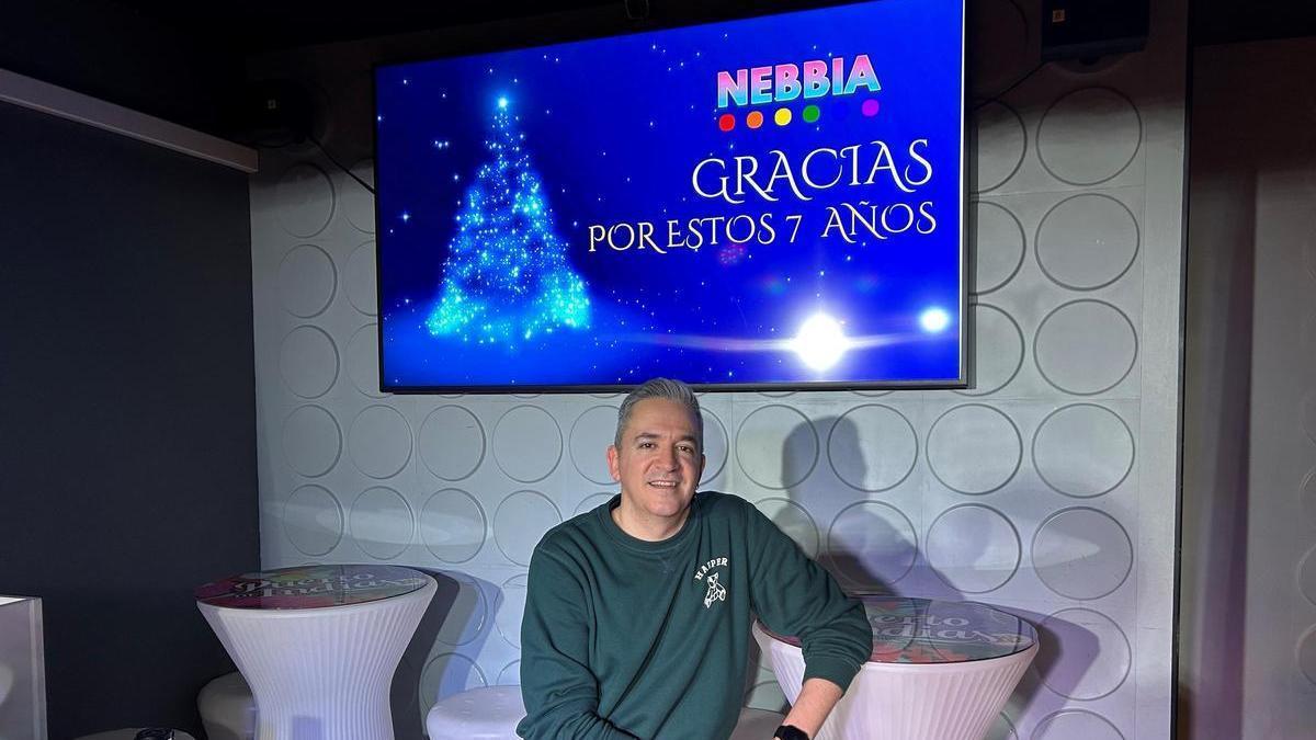 Coke Bermejo, propietario de Nebbia en Cáceres.