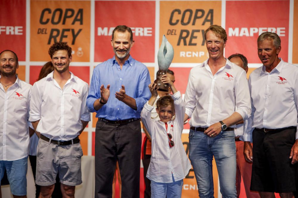 Entrega de trofeos de la Copa del Rey Mapfre