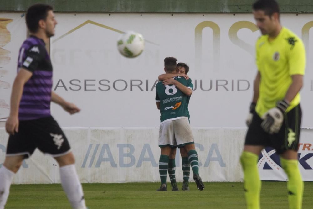 El conjunto vigués se impuso por la mínima en O Vao al Palencia gracias a un gol de Pedro Vázquez