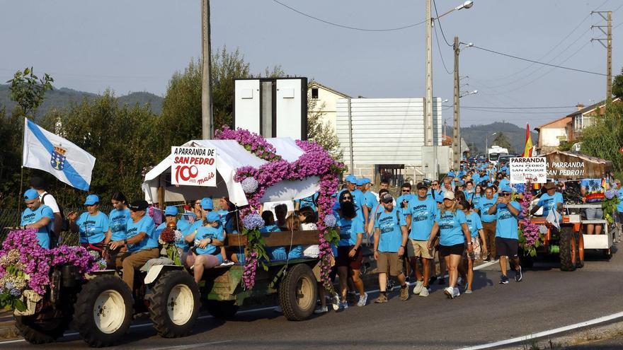 La parranda de San Pedro, 110 años de peregrinación y "troula"