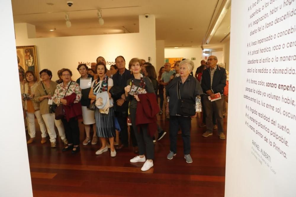 "Sonoro empeño" trae a Vigo a Kandinsky, Picasso, Úbeda, Laxeiro y Minguillón