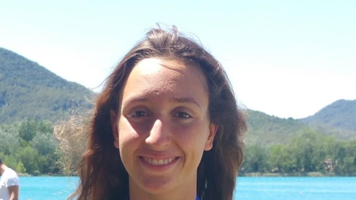 Begoña Lahoz, nadadora del CN Cornellà.