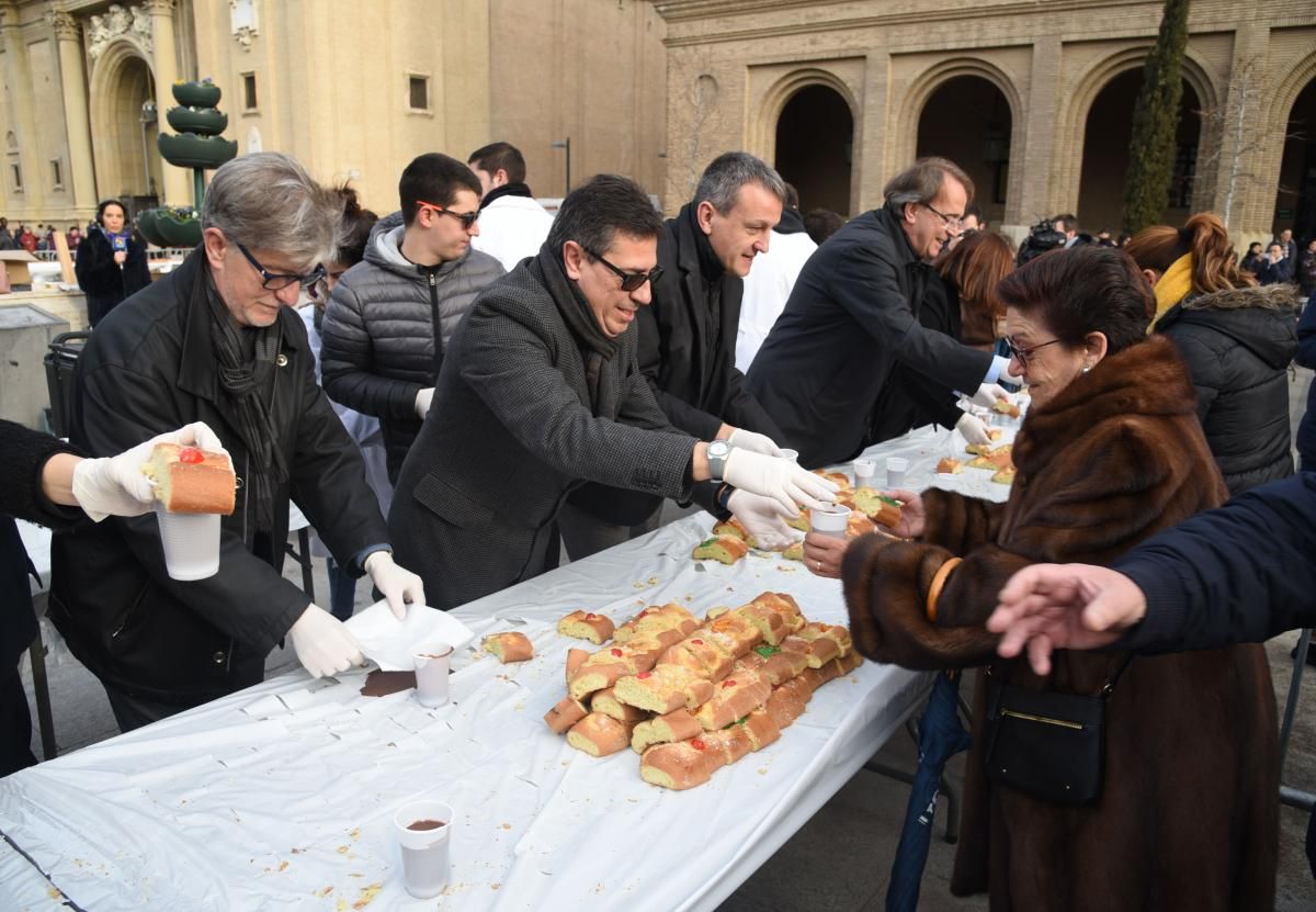 EL PERIÓDICO reparte roscón por San Valero