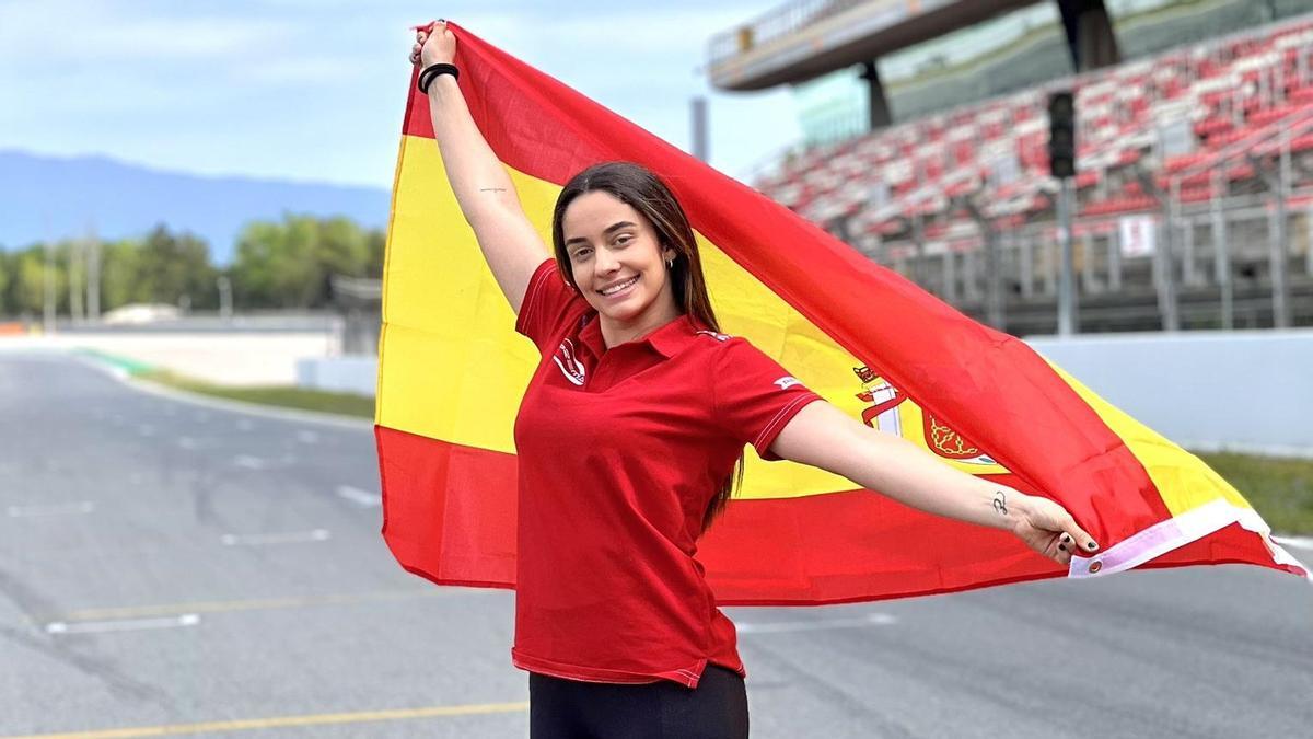 Marta García es una de las abanderadas del motor femenino en España