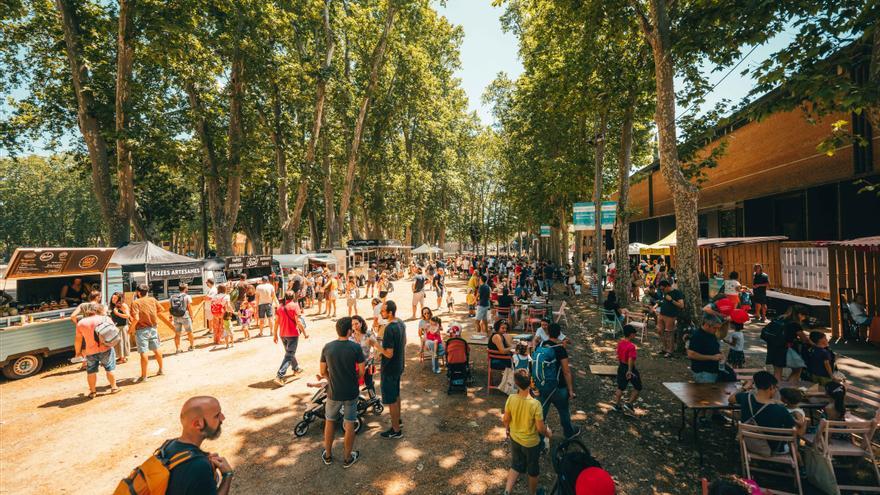 El parc de la Devesa de Girona es torna a omplir de famílies en una nova edició del Festivalot «com les d&#039;abans»
