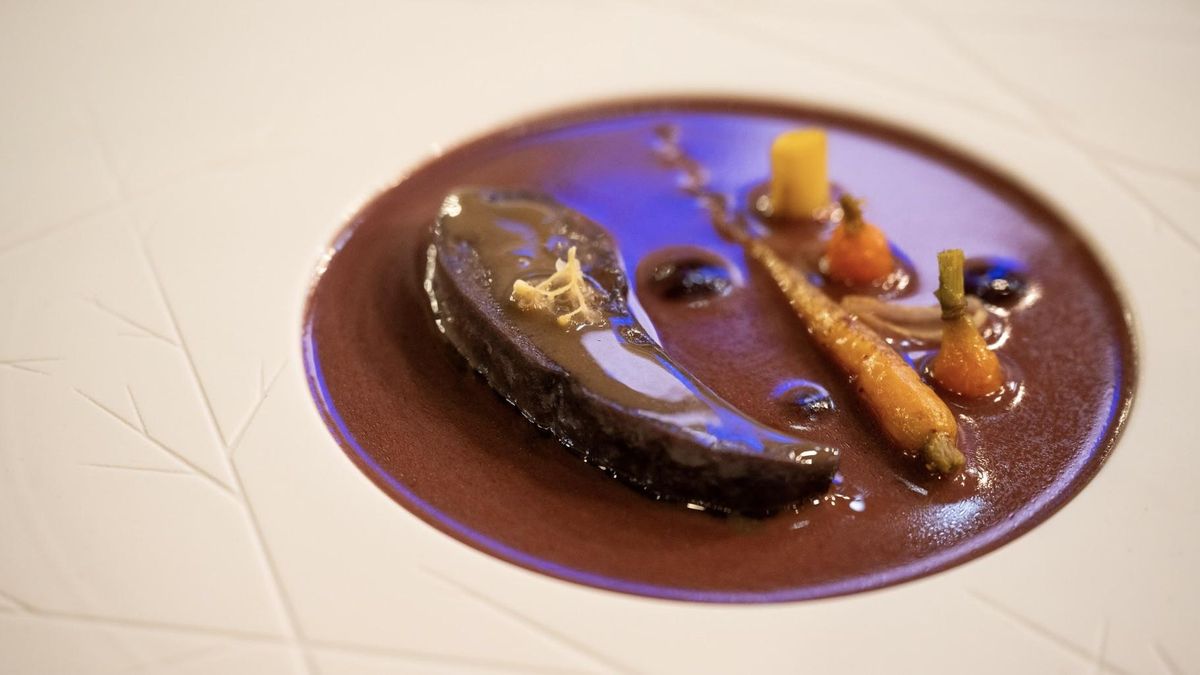 El escabeche de lengua de jabalí de Lavedán.