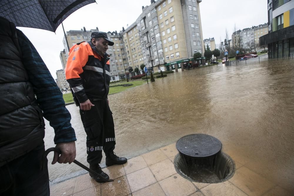 Inundaciones en Oviedo