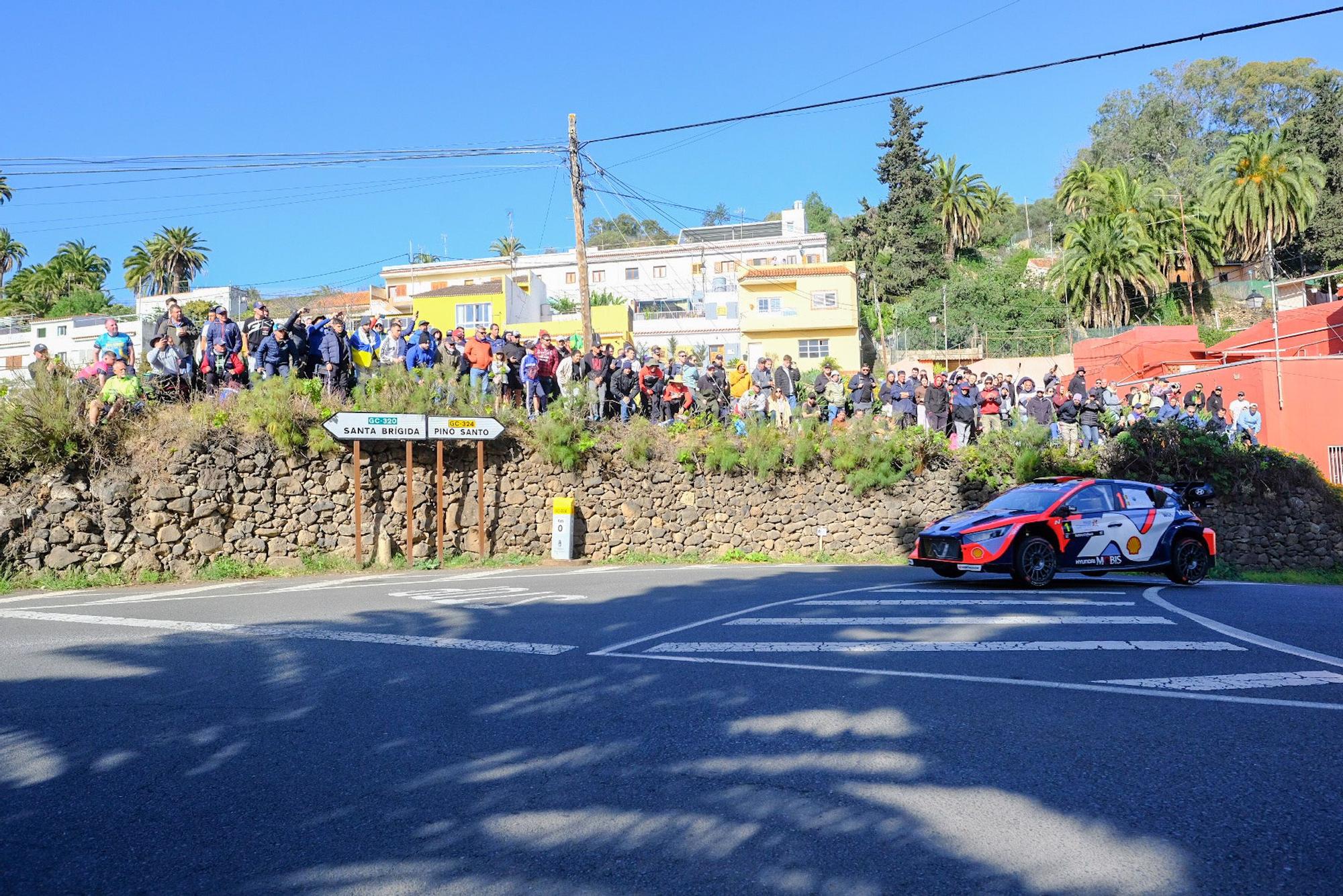 Shakwdown del Rally en Santa Brígida