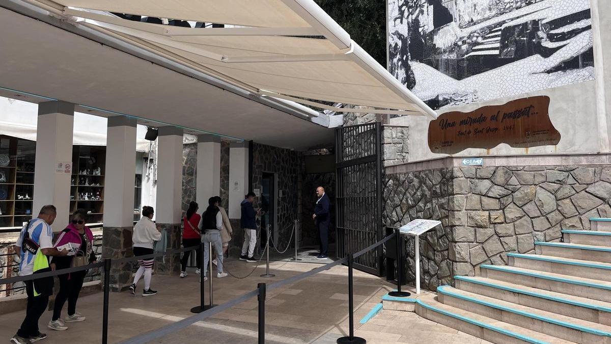 Les Coves de Sant Josep han recuperado este miércoles la normalidad.