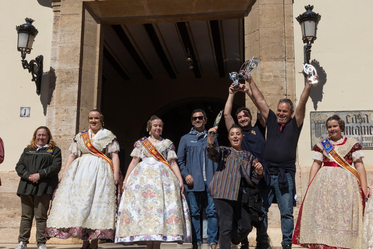 La Cañada gana el premio a la Falla en Paterna La Cañada gana el premio a la Falla en Paterna