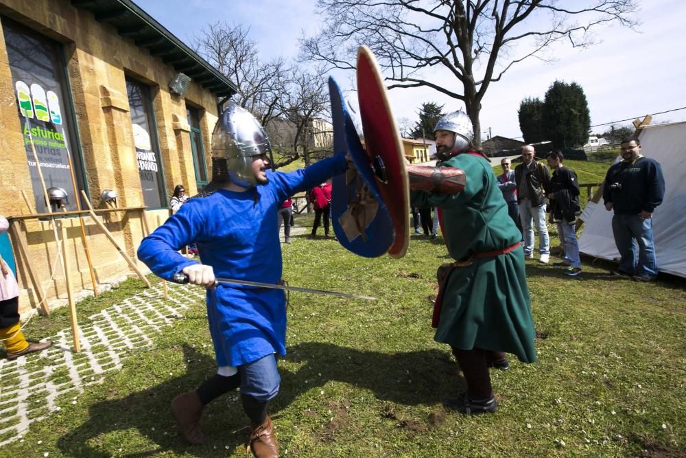 Recreación de la vida medieval en el entorno de los monumentos prerrománicos de Oviedo