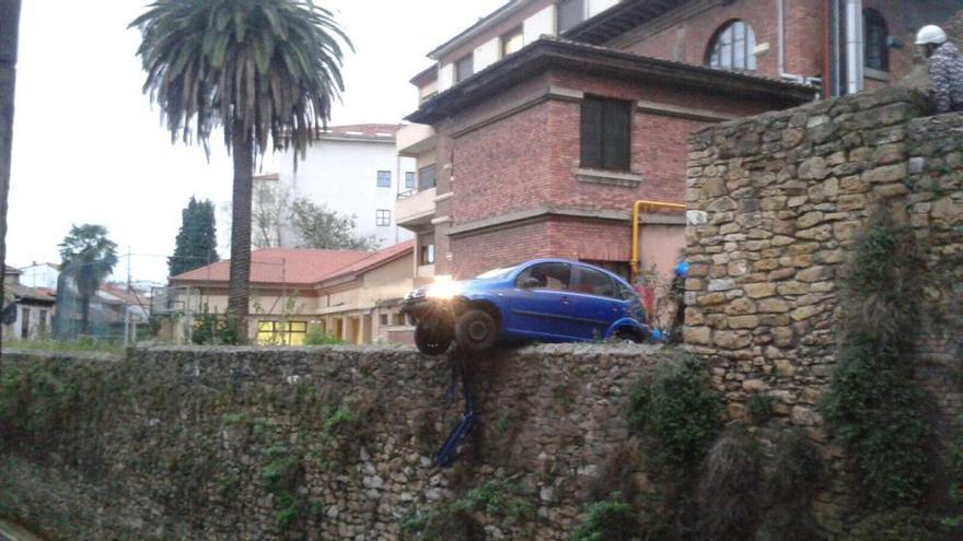 Susto sin heridos en la calle Paraíso