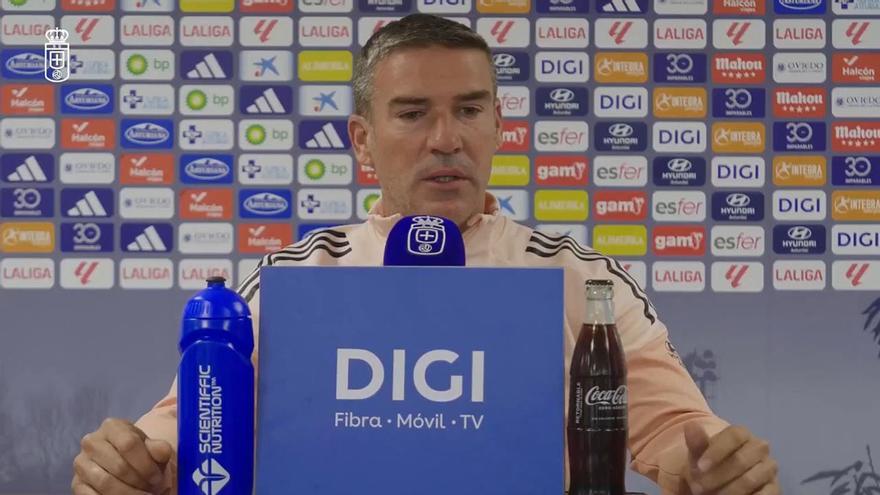 Luis Carrión, en su regreso al Oviedo: "Estoy fuertísimo e ilusionadísimo, sé que va a salir bien"