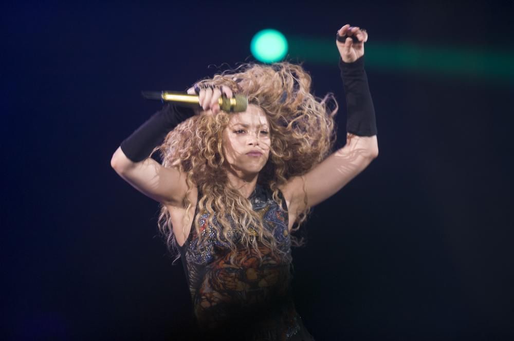 Shakira en A Coruña: concierto en el Coliseum