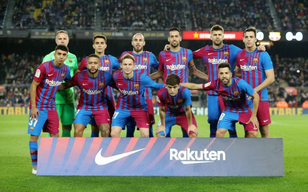 El primer Barça de Xavi tenía 8 jugadores de la cantera.