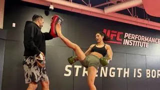Sara Cabeza de Vaca desembarca en el corazón de la UFC: un mes de élite en el Performance Institute de Las Vegas