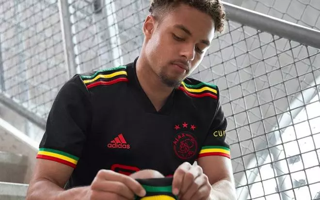 La nueva camiseta del Ajax en honor a Bob Marley que revoluciona las redes