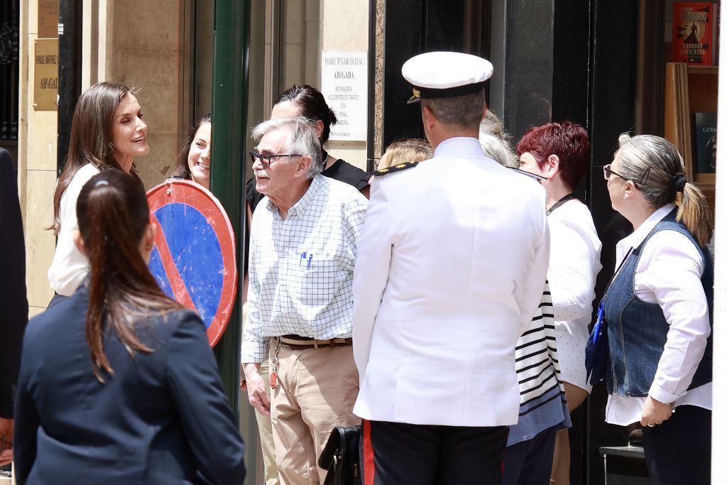 Las imágenes de la reina Letizia en el acto en Murcia por el Día Mundial de la Cruz Roja