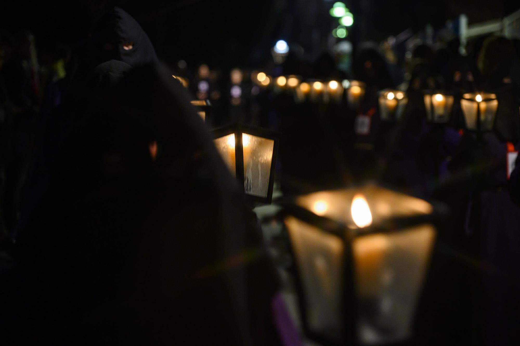 Viacrucis penitencial del Cristo del Socorro en Cartagena